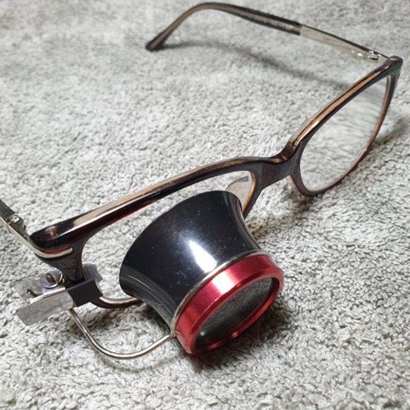 10x Clip On Eyeglass Magnifier Loupe GR 