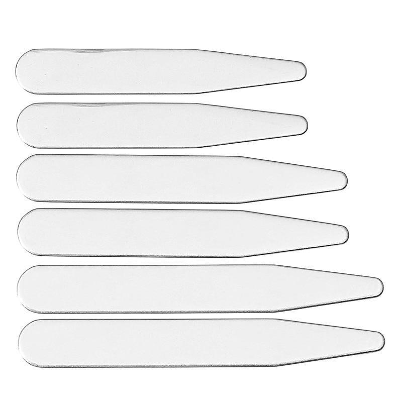 6 Pcs Stainless Steel Collar Stays GR 