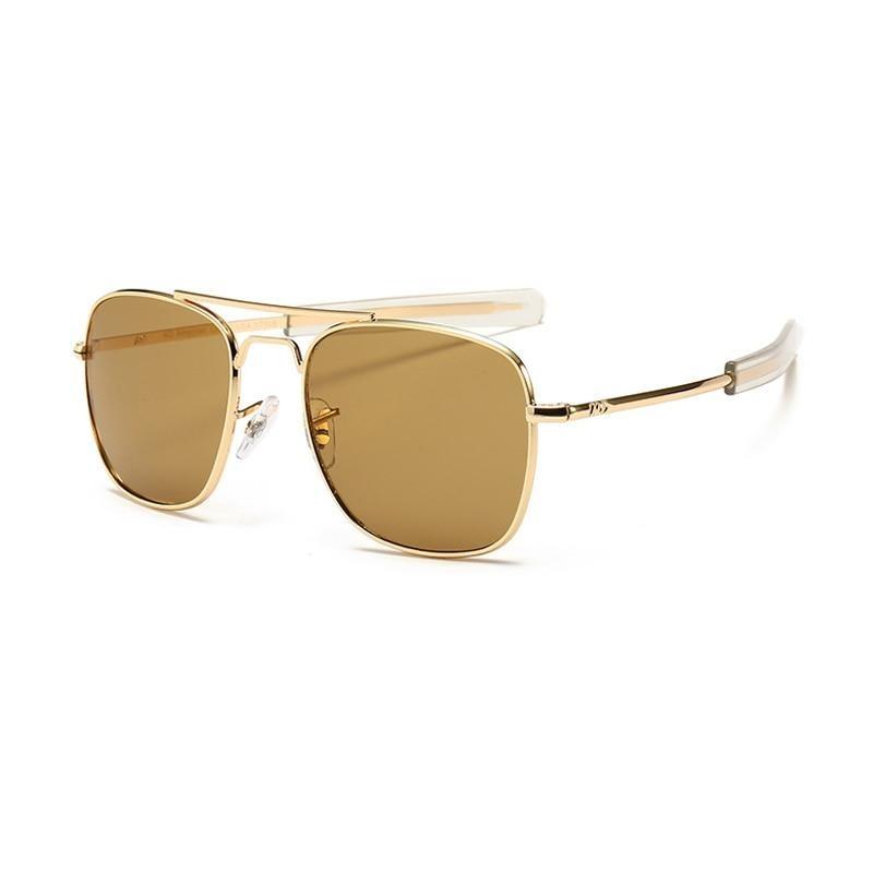 Admiral Aviator Sunglasses AD Brown Gold 