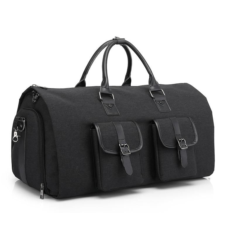 Alfred Foldable Travel Garment Bag GR Black 