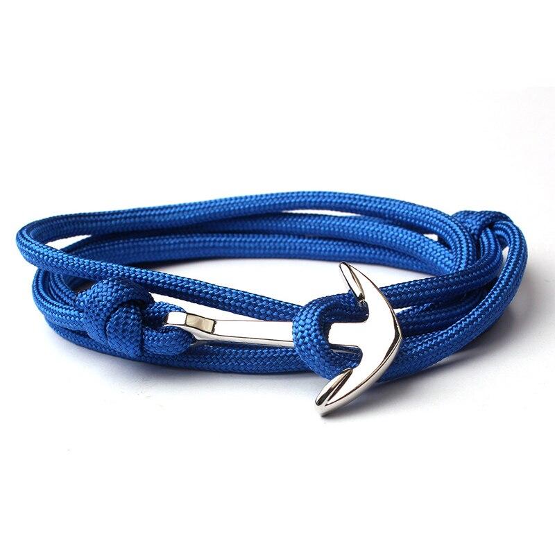 Anchor Nautical Bracelet GR blue 