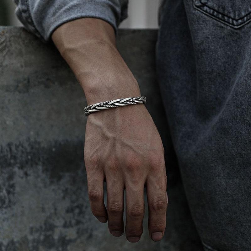 Andreas Stainless Steel Cuff Bracelet GR 