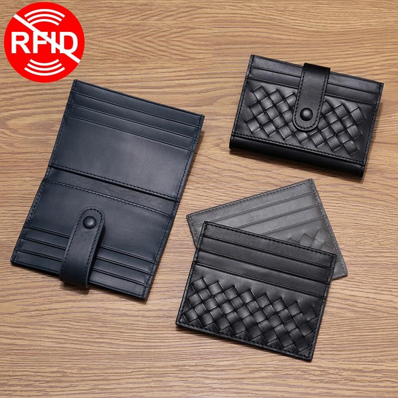 Antonio Large Sheepskin Leather Card Holder RFID Nielsen 