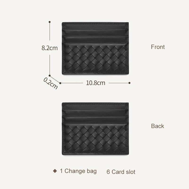 Antonio Sheepskin Leather Card Holder RFID Nielsen 