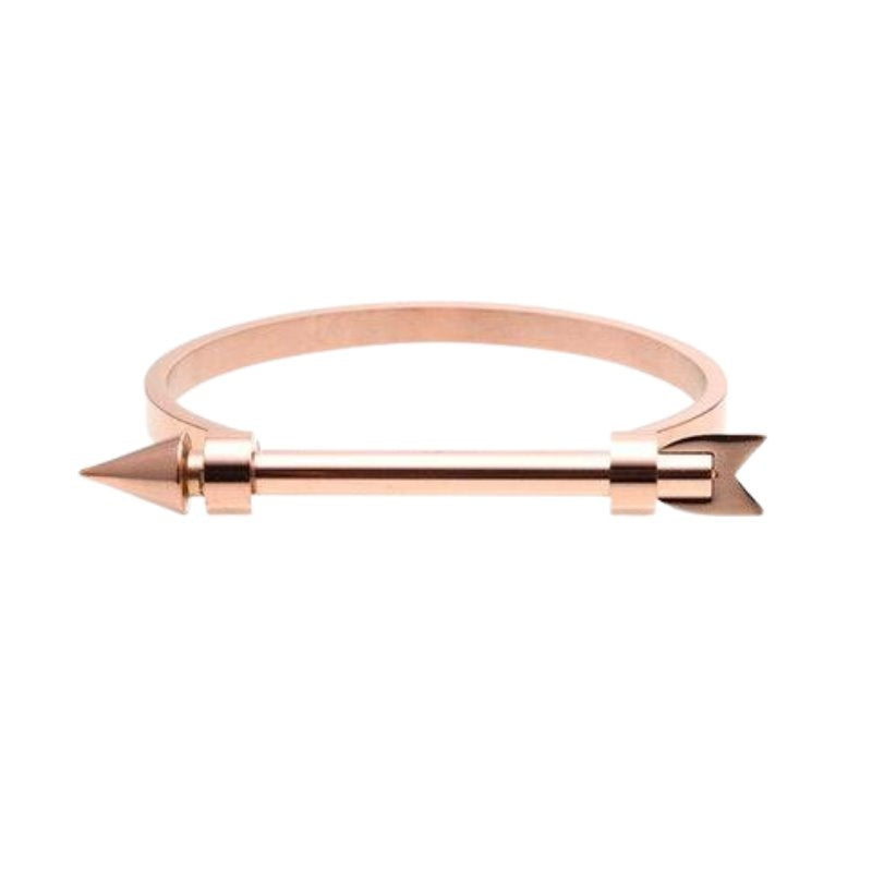 Arrow Stainless Steel Cuff Bracelet GR Rose Gold 51mm 