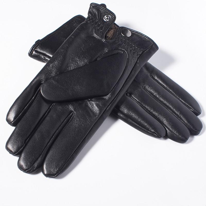 Ayrton Sheepskin Leather Winter Driving Gloves GR 