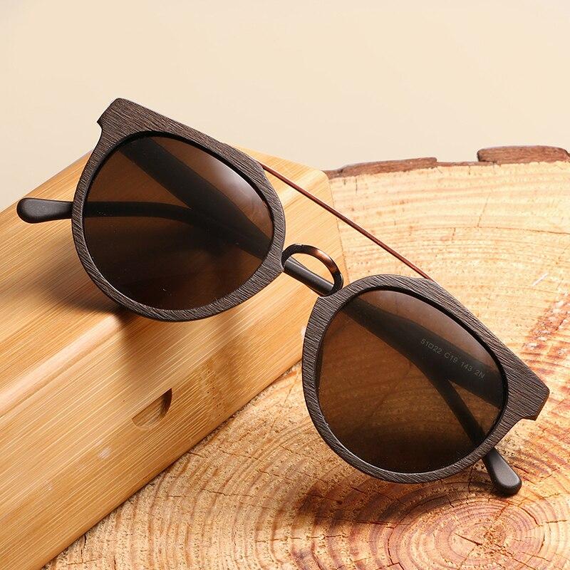 Belvedere Polarized Bamboo Sunglasses GR 