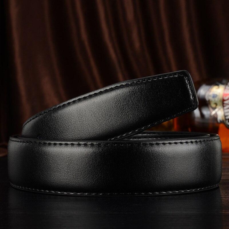 Benedetto Formal Leather Strap For Pin Belt Buckle GR 