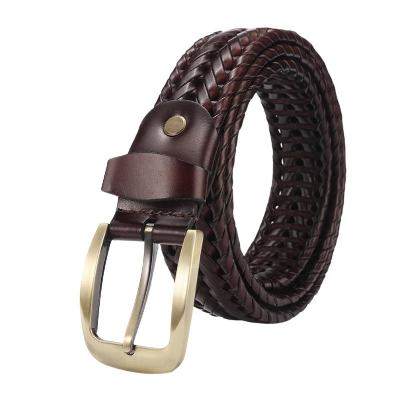 Bernardo Braided Leather Belt | Gentleman Rules