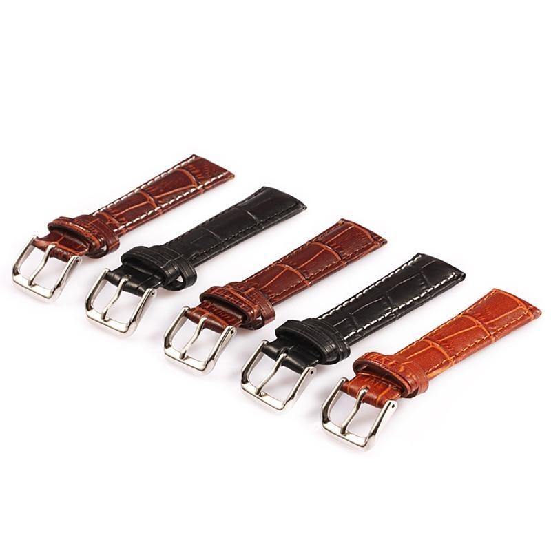 Bormio Vegan Leather Classic Watch Strap With Tang Buckle GR 