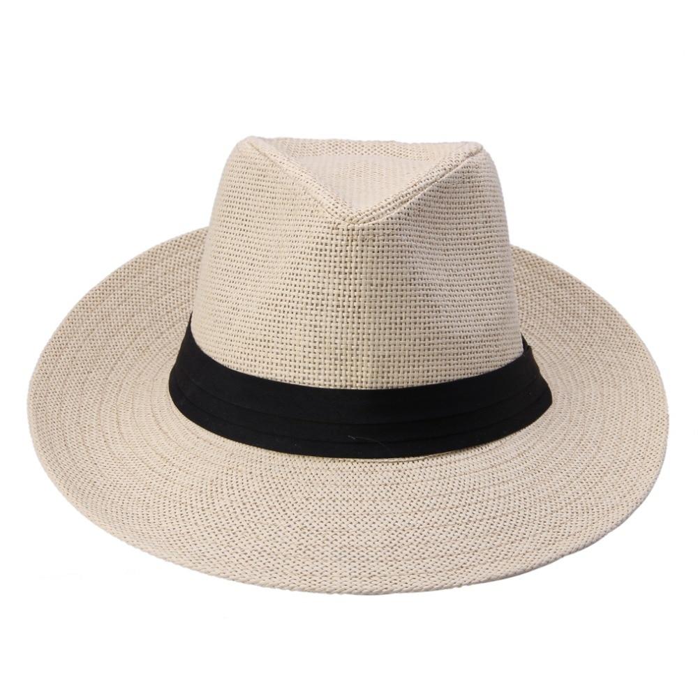 Cancun Panama Hat With Black Ribbon Band GR 