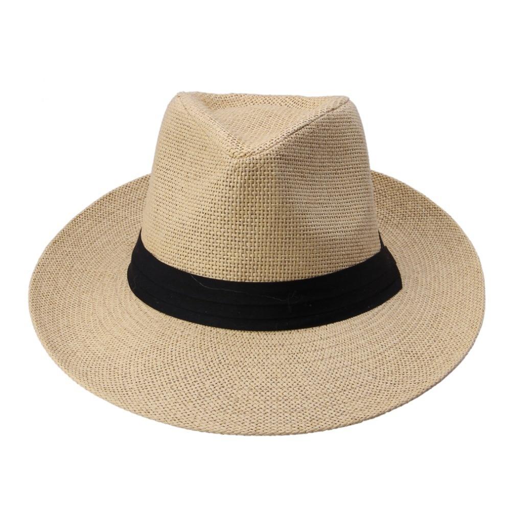 Cancun Panama Hat With Black Ribbon Band GR 