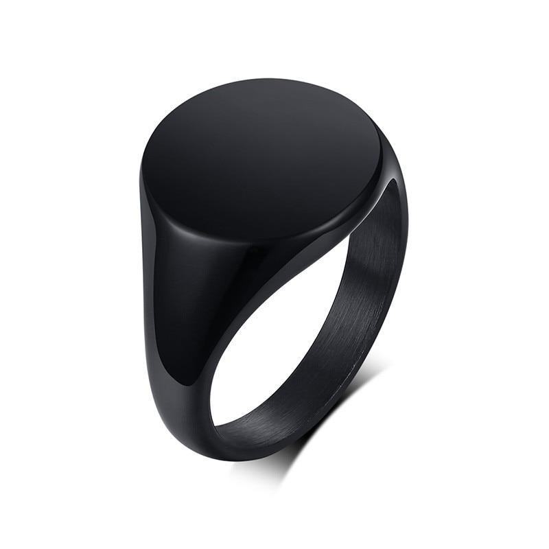 Carl Signet Ring GR 6 Black 
