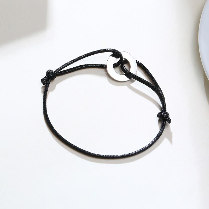 Circle Minimalist Rope Bracelet Anklet GR 