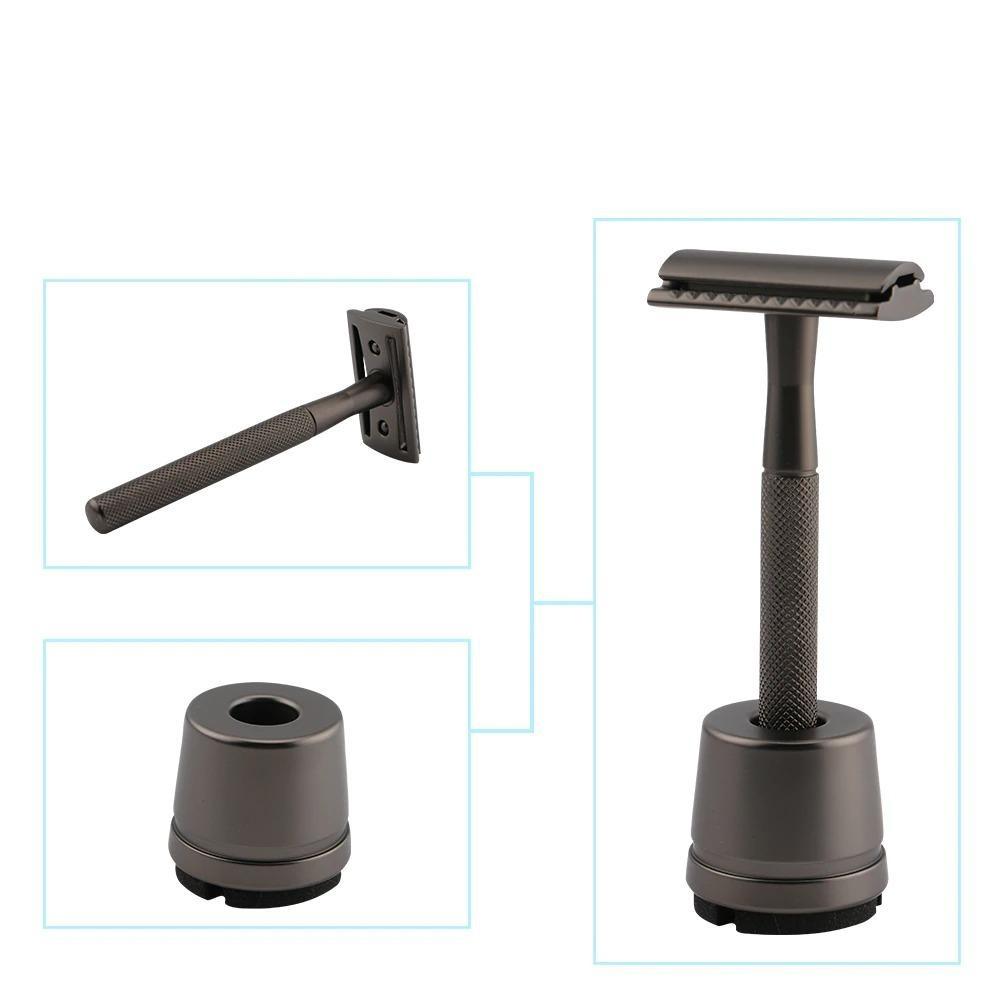 Classic Double Edge Safety Razor With 20 Blades Set | GR