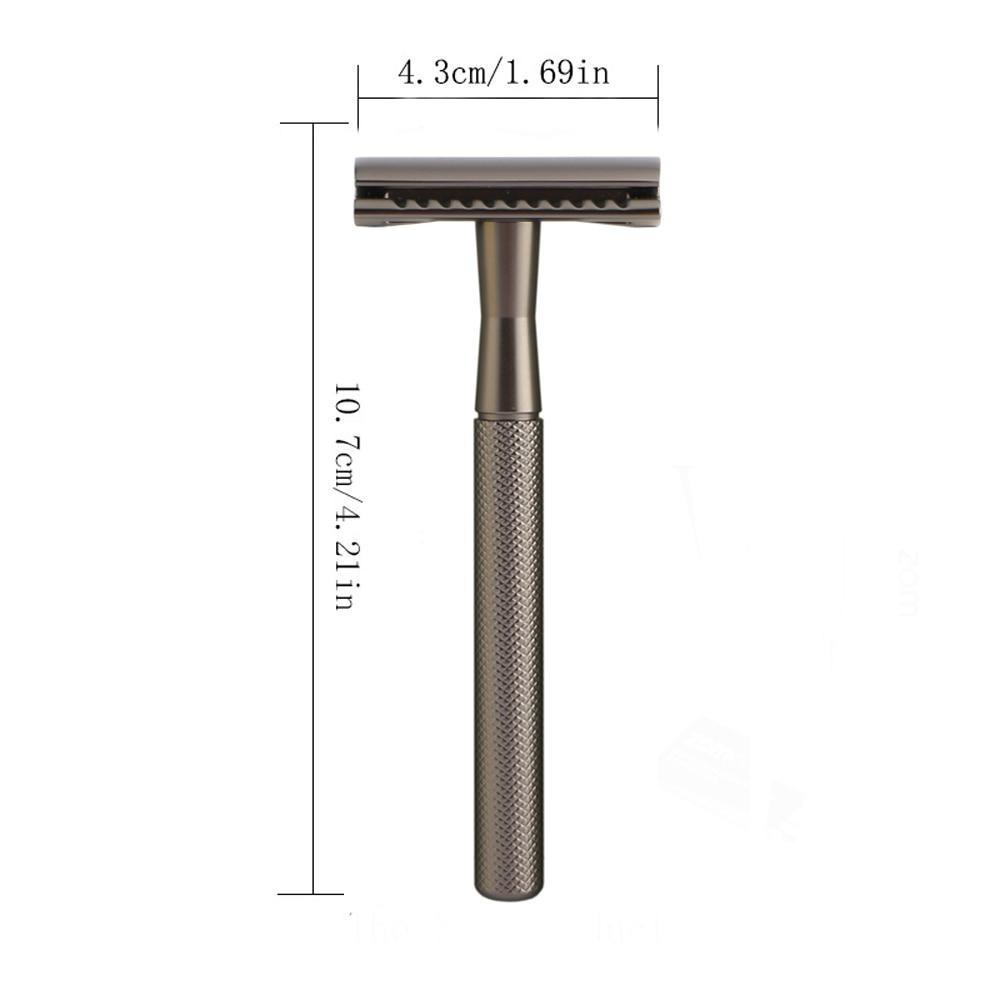 Classic Double Edge Safety Razor With 20 Blades Set | GR