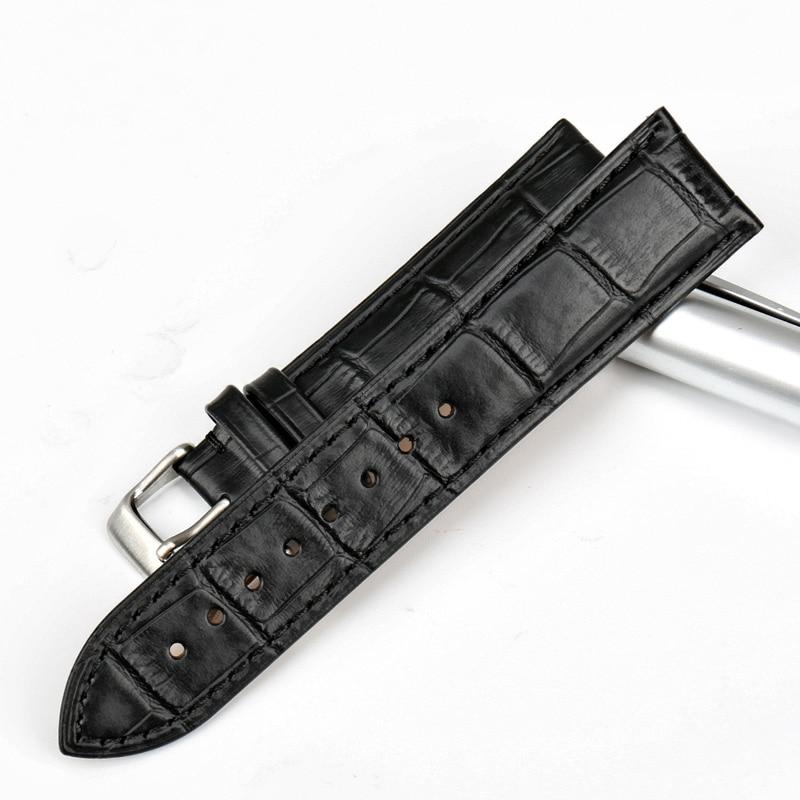Claude Leather Stitched Watch Strap With Tang Buckle GR 