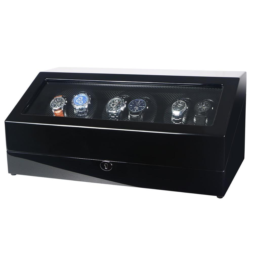Claudio Mechanical Watch Winding Display Storage Box 6+7 GR 