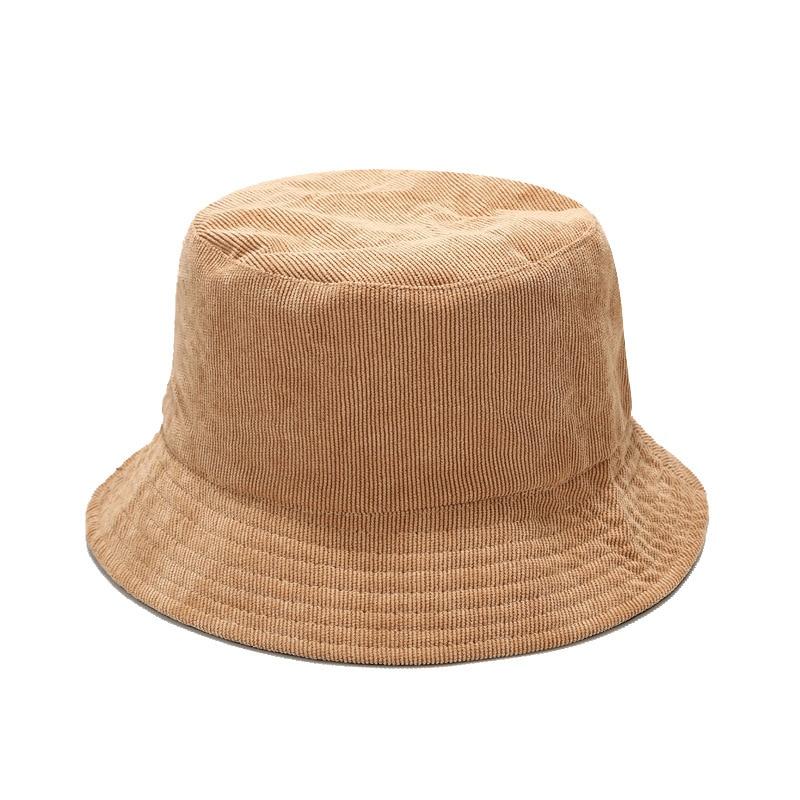 Corduroy Bucket Hat GR Camel 