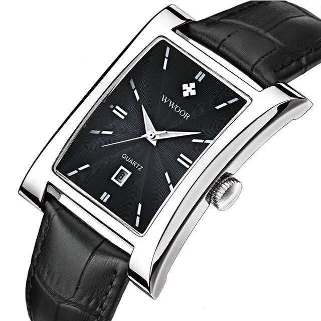 Darcy Classic Business Watch William Woor Silver & Black 
