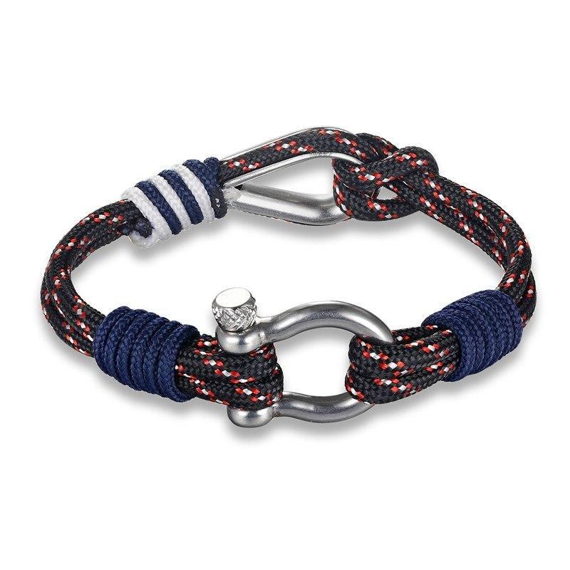Sliding Knot Friendship Paracord Bracelet. Adjustable Knot Friendship  Jewelry for Adults. Slip Knot String Rope Men Bracelet, Anklet. 4mm