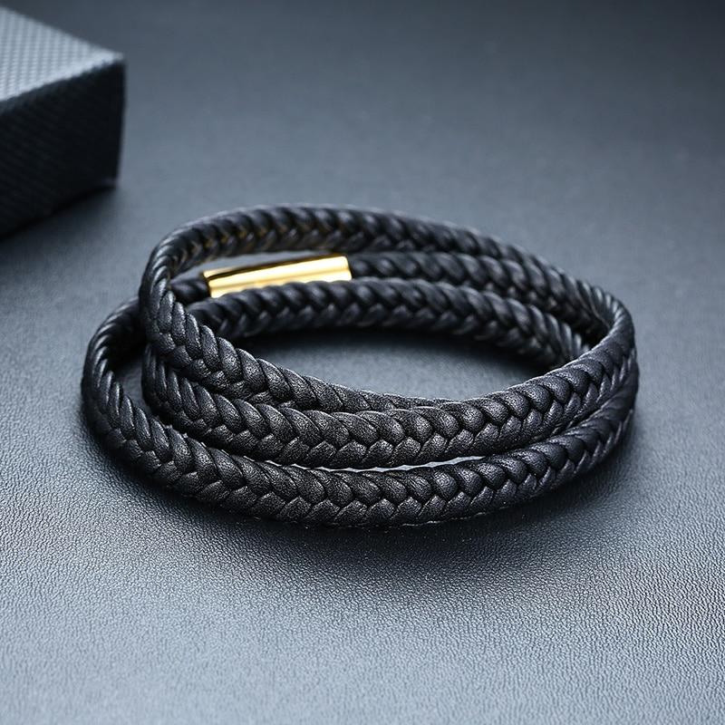 Elliot Leather Bracelet GR 