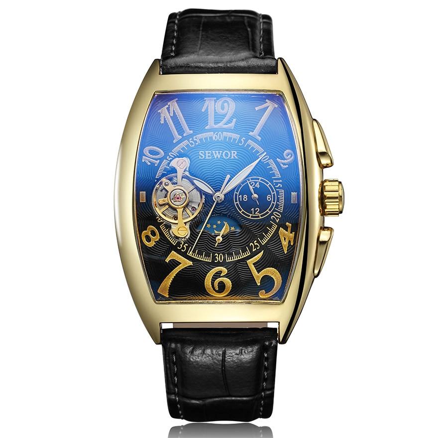 Enzo Mechanical Business Watch GR Black 