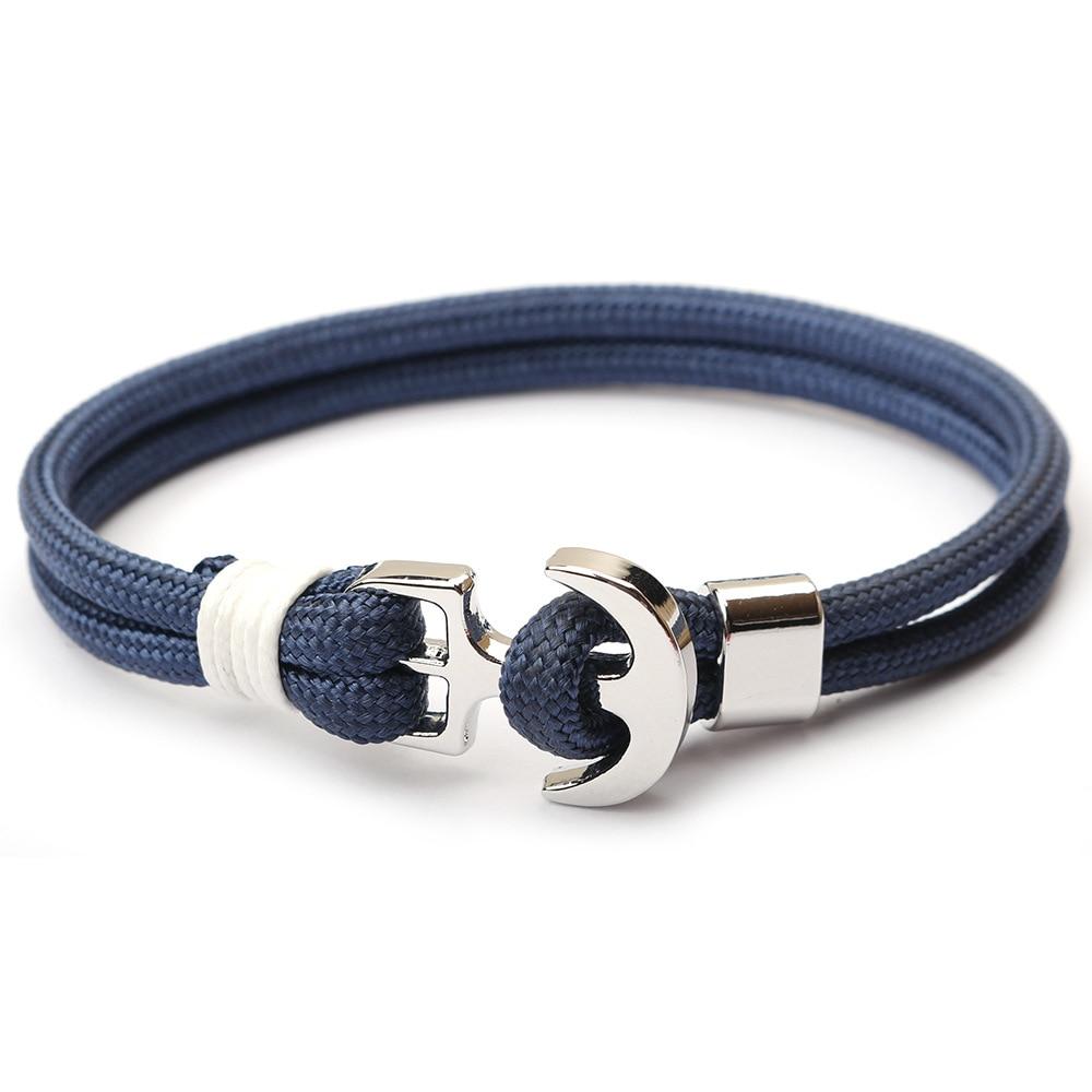 Fido Anchor Solid Bracelet GR Blue 