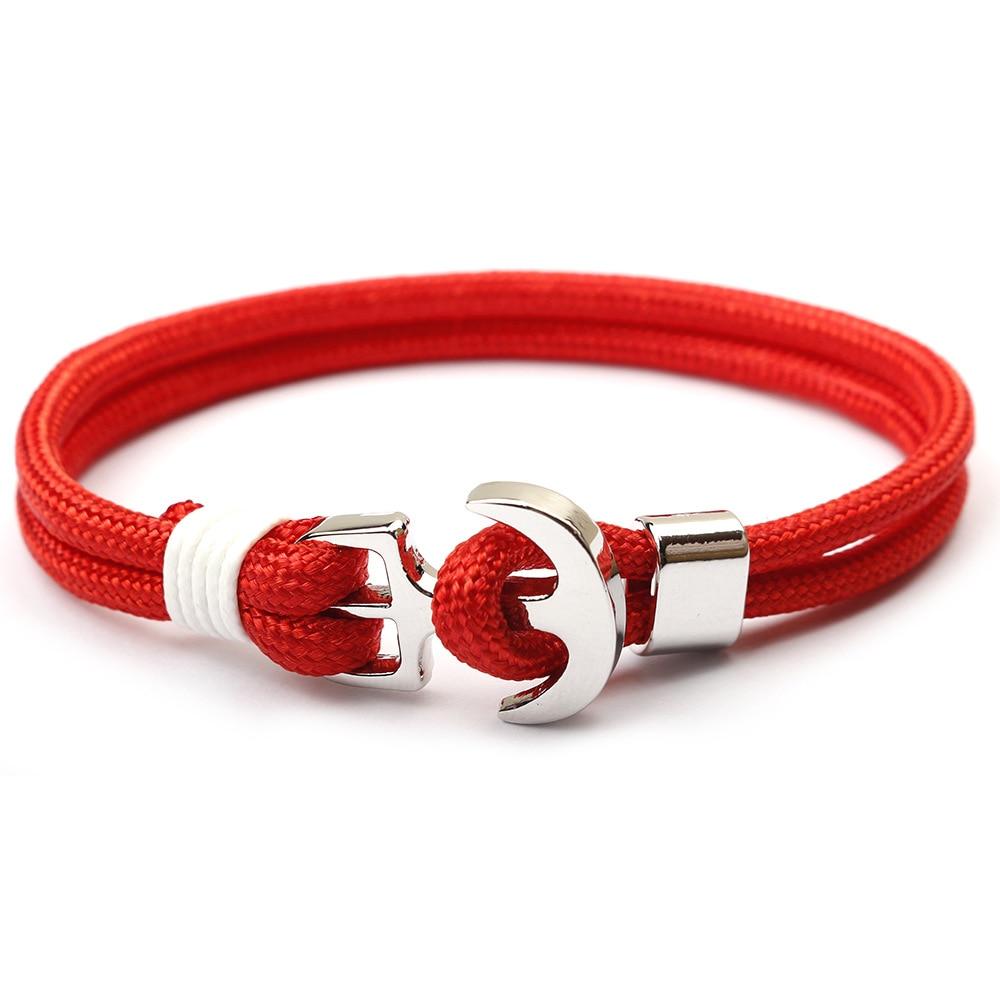 Fido Anchor Solid Bracelet GR Red 