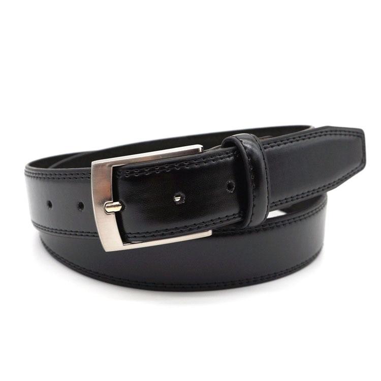 Filipo Formal Leather Belt gntlmnrls Black 125cm 