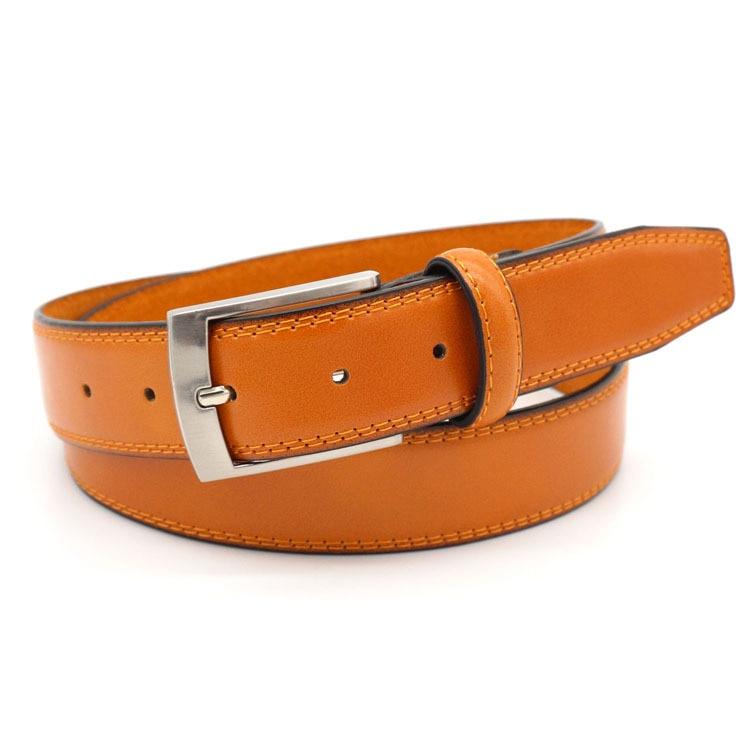 Filipo Formal Leather Belt gntlmnrls Camel Brown 125cm 