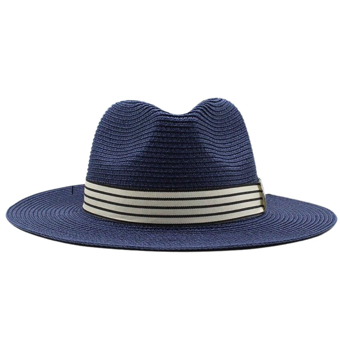 Flavio Panama Hat GR Navy blue 56-58cm 