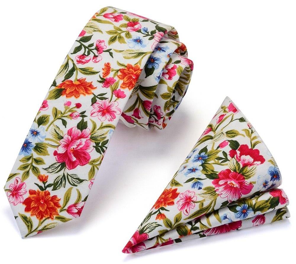 Floral Cotton Tie Set GR Hawai 
