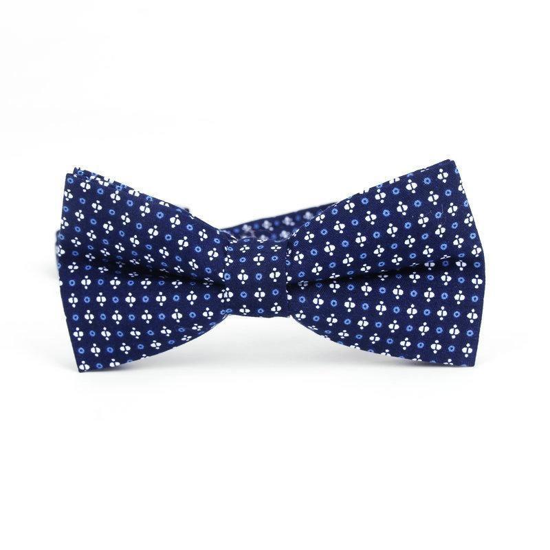 Foulard Bow Tie Pre-Tied GR Blue 