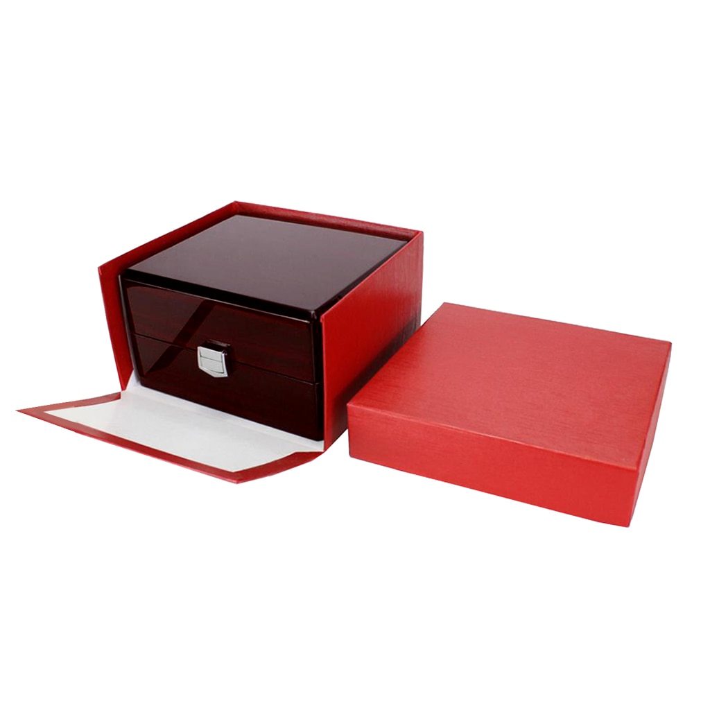 Gaspare Glossy Wooden Single Watch Box GR 