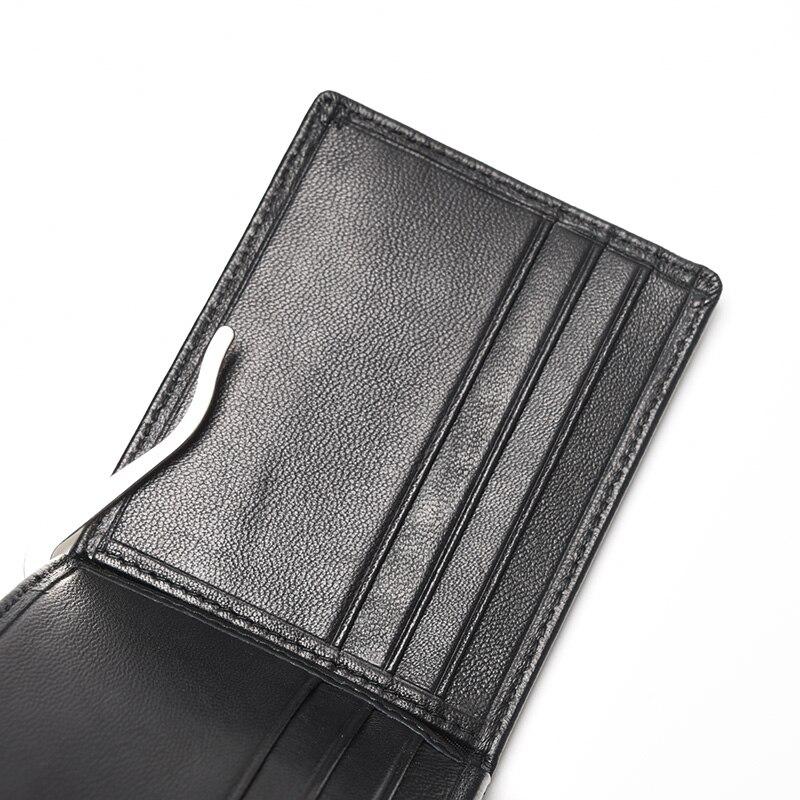 Giulio Ultra Slim Sheepskin Leather Wallet With Money Clip Nielsen 