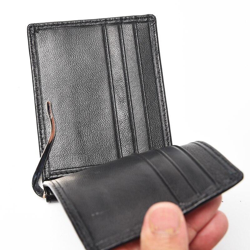 Giulio Ultra Slim Sheepskin Leather Wallet With Money Clip Nielsen 