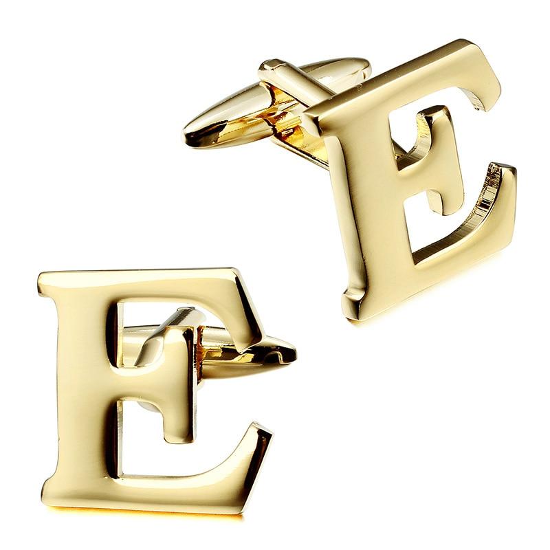 Gold-Tone Monogram Cufflinks GR E 