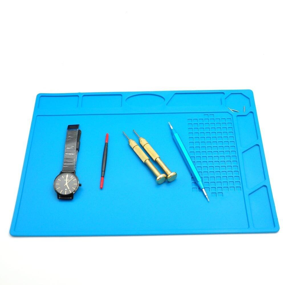 GR Heat Resistant Silicone Non-Slip Watch Repair Bench Mat GR 