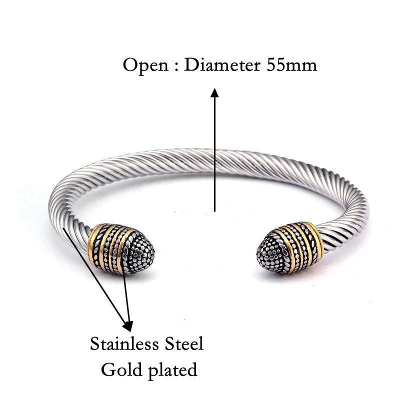 Hansel Braided Stainless Steel Bracelet GR 