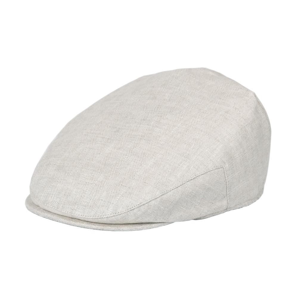 Herringbone Linen Ivy Cap GR Beige 56-57 cm 