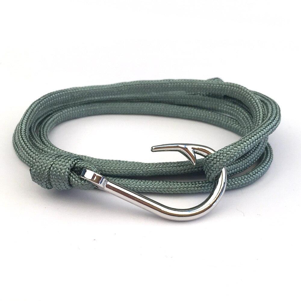 Hook Nautical Bracelet GR Olive Green M 