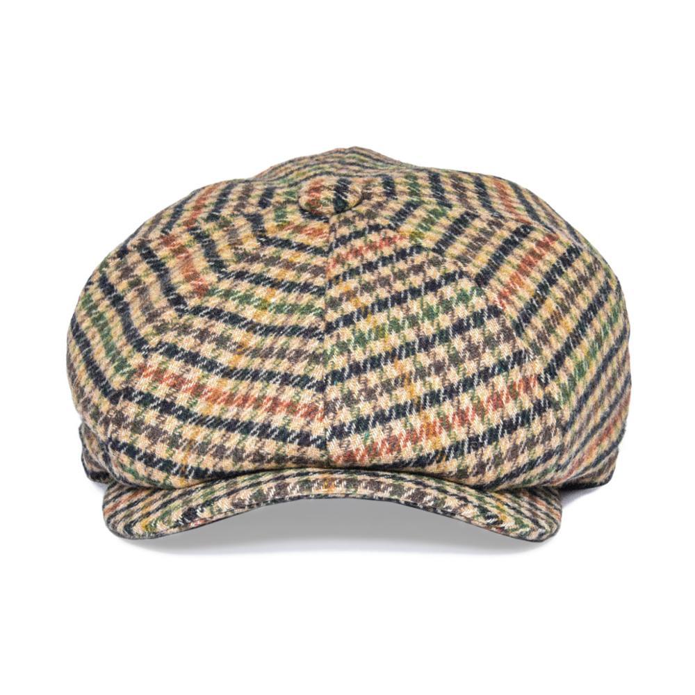 Houndstooth Tweed Newsboy Cap GR 