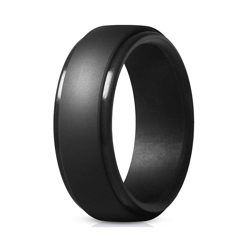Hypoallergenic Silicone Ring GR 7 Black 