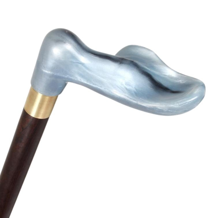Jean Wooden Walking Stick With Silver Handle GR 