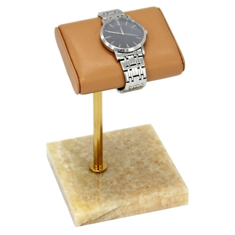 Joshua Gold-Tone Marble Watch Stand Display Holder GR 