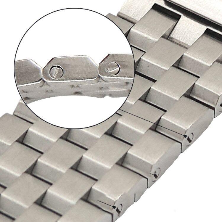 Klaus 316L Stainless Steel Engineer Watch Strap With Deployant Clasp GR 