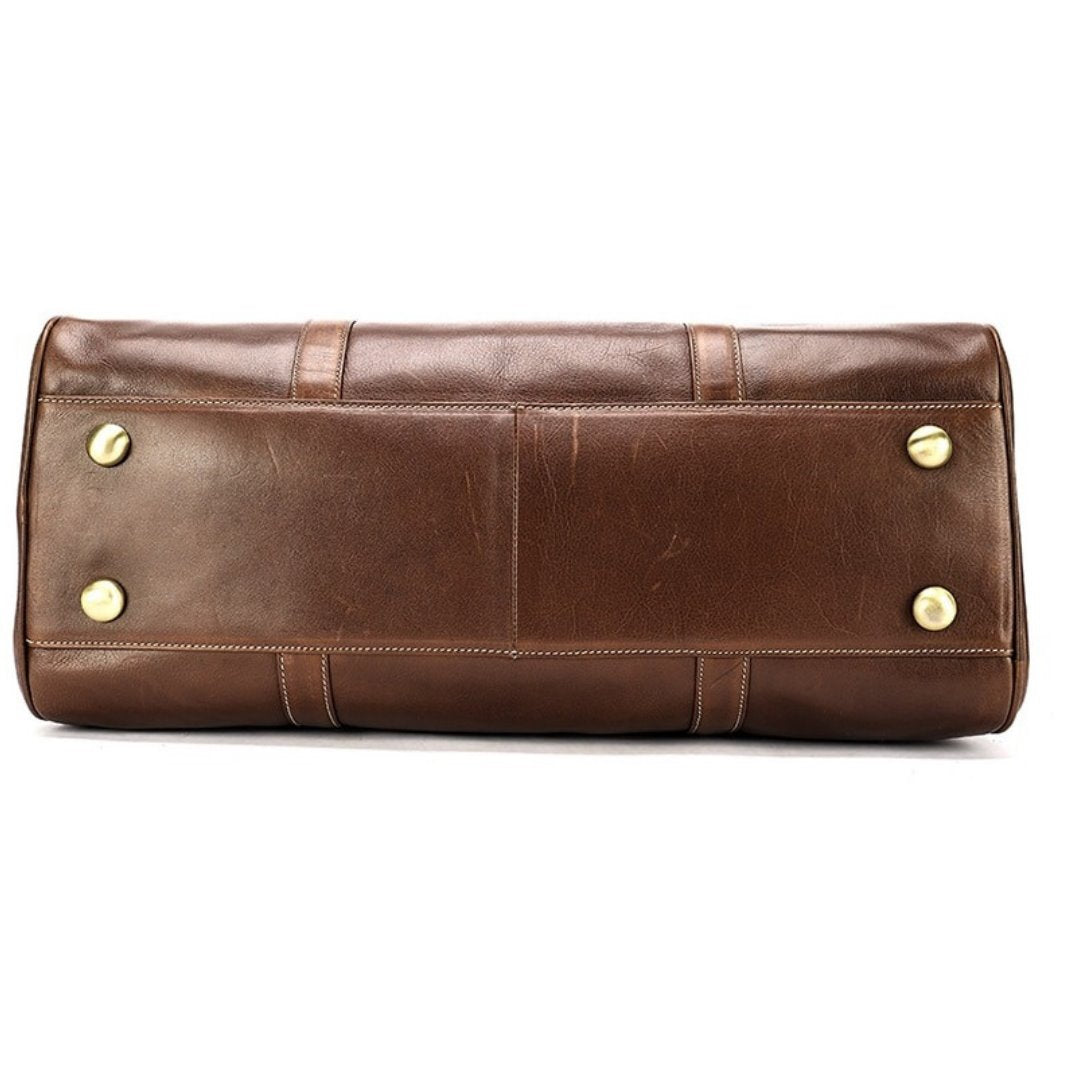 Laird Cow Leather Duffel Bag | Gentleman Rules