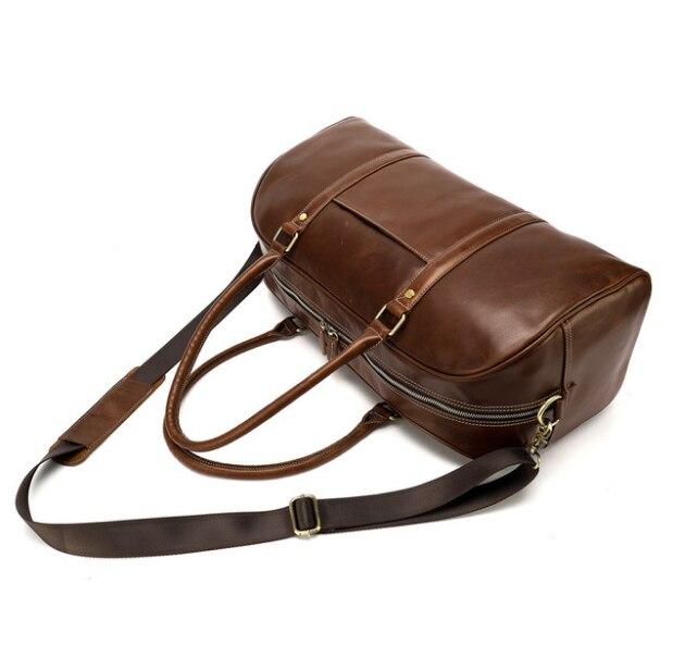 Laird Cow Leather Duffel Bag | Gentleman Rules
