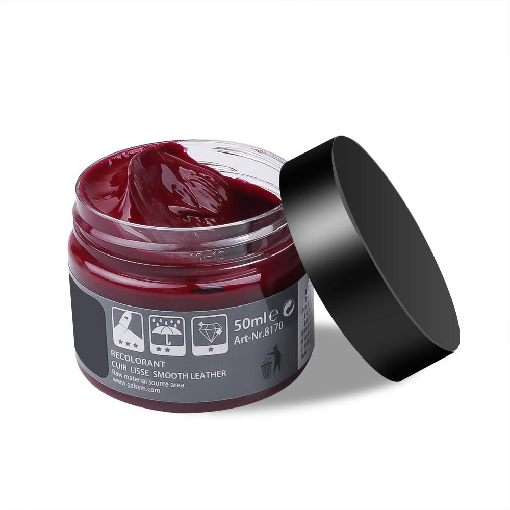 Leather Shoe Repair & Recoloring Balm GR Wine Red 